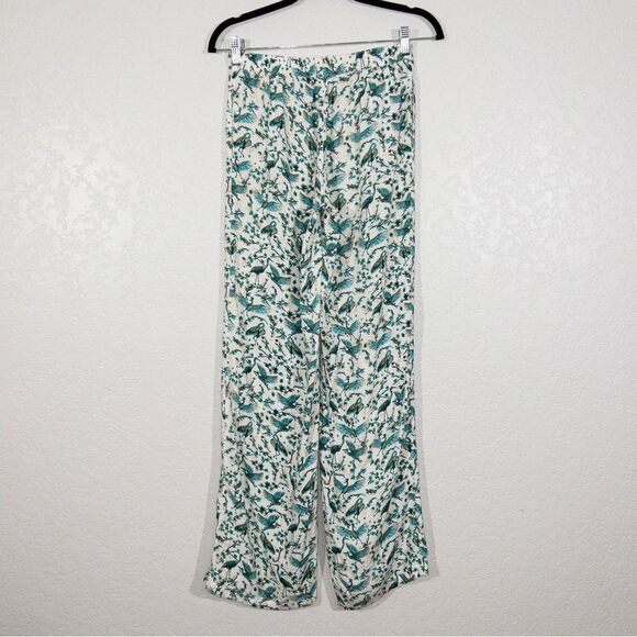Onia x‎ Anthropologie Green Crane Forest Mila Pants Size XS - Picture 7 of 8